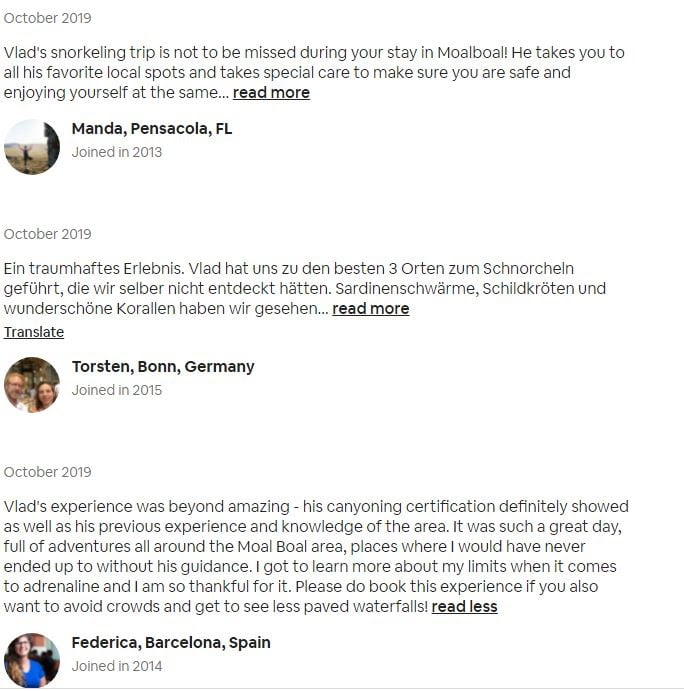 Reviews,Moalboal,Cebu,Attractions,Activities,Services,Adventure