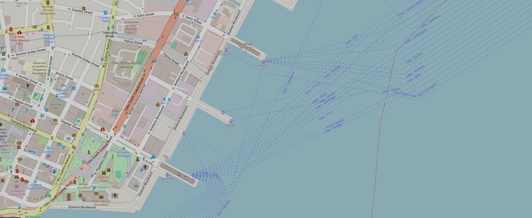 cebu city ferry terminals